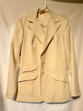 Cream Tailored Blazer